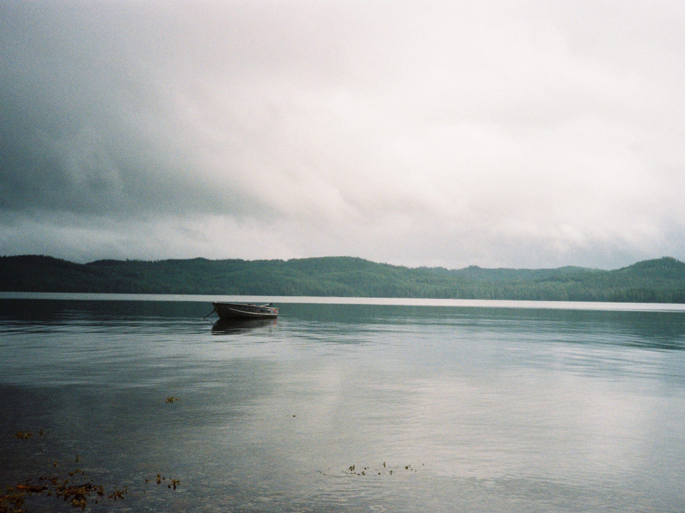 a boat on a body of water