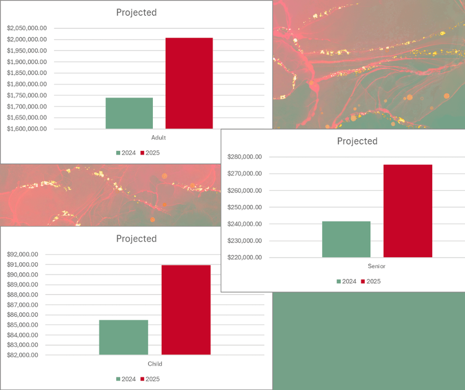 chart, waterfall chart